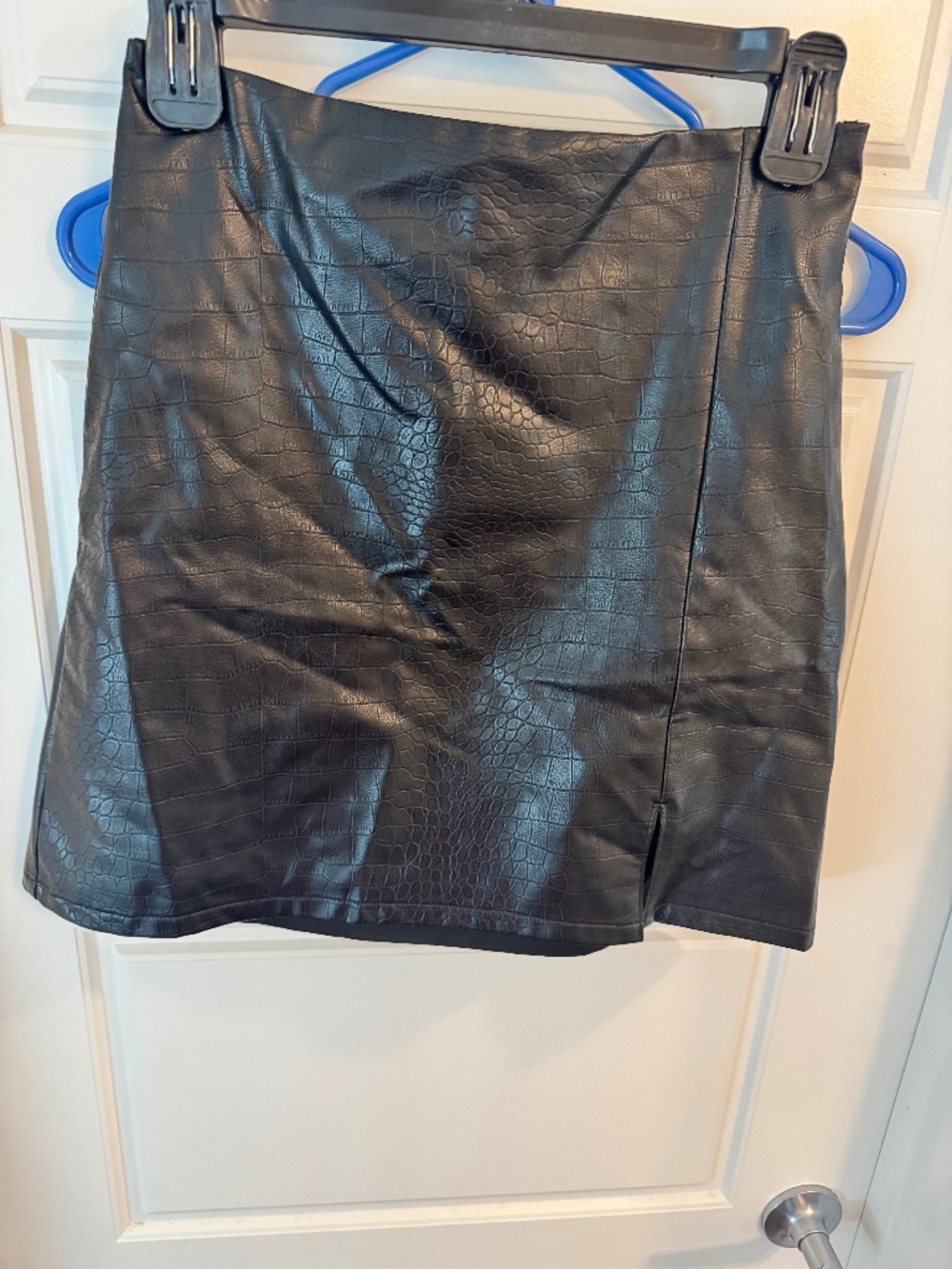Express Faux Leather Skirt - Size 0